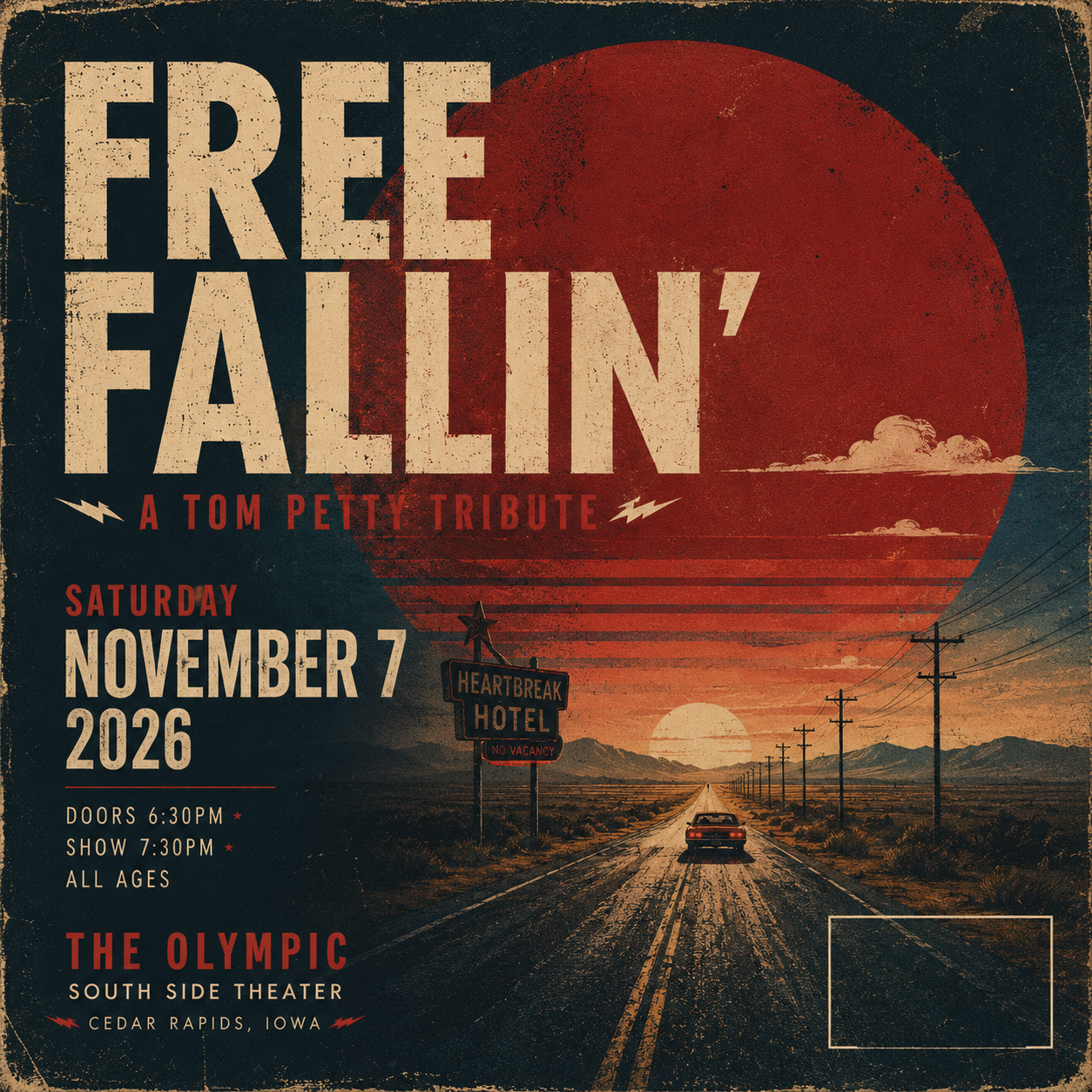 FREE FALLIN' — A Tom Petty Tribute