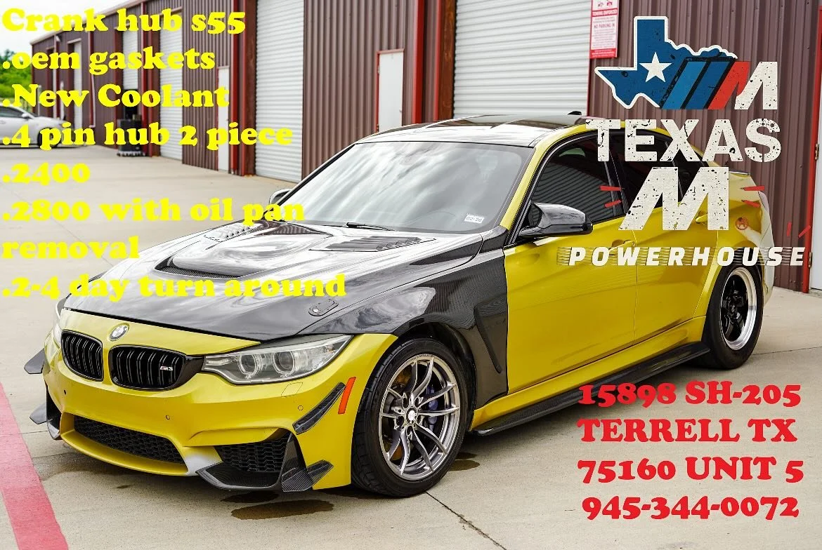 CRANK HUB SPECIAL DM FOR ANY QUESTIONS 
2300 no oil pan drop
2700 with oil pan drop