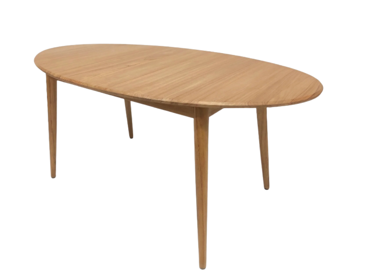 Wooden Oval Dining Table