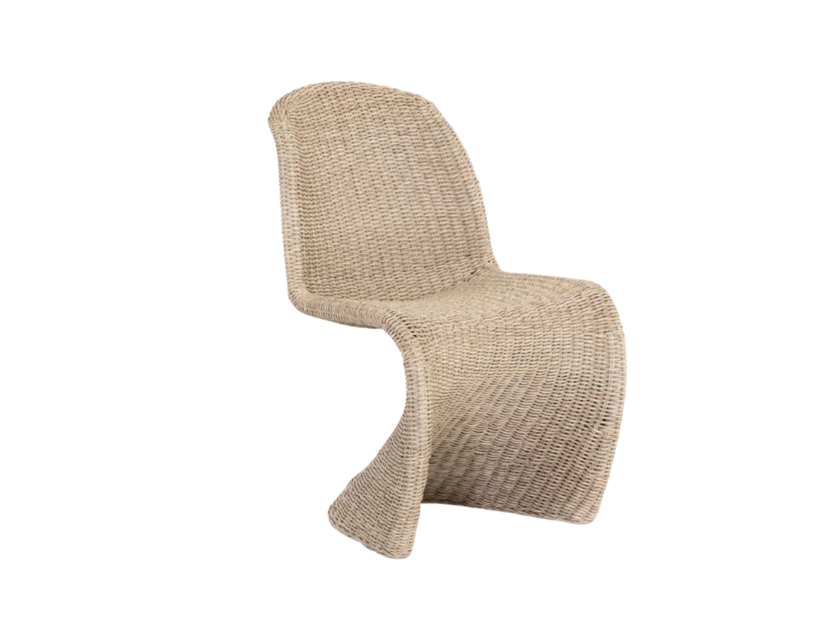 Alquerias Curved PE Rattan Chair
