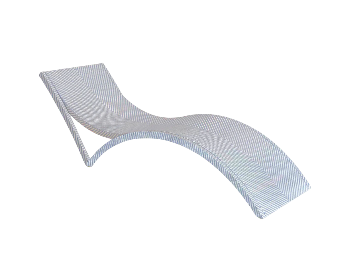 Bari N-Dura Resin Wicker Outdoor Chaise Lounge