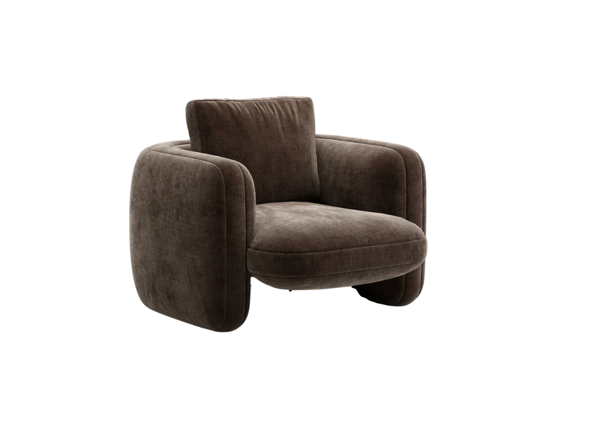 Overlap Accent Chair