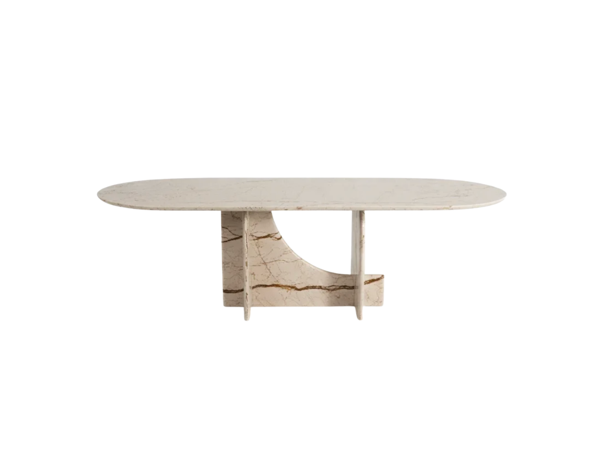 Zermatt Oval Dining Table