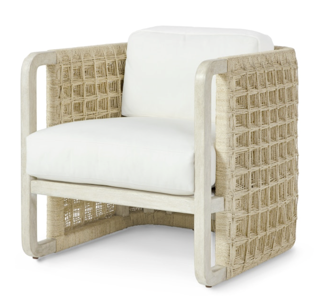 Damien Lounge Chair, Natural