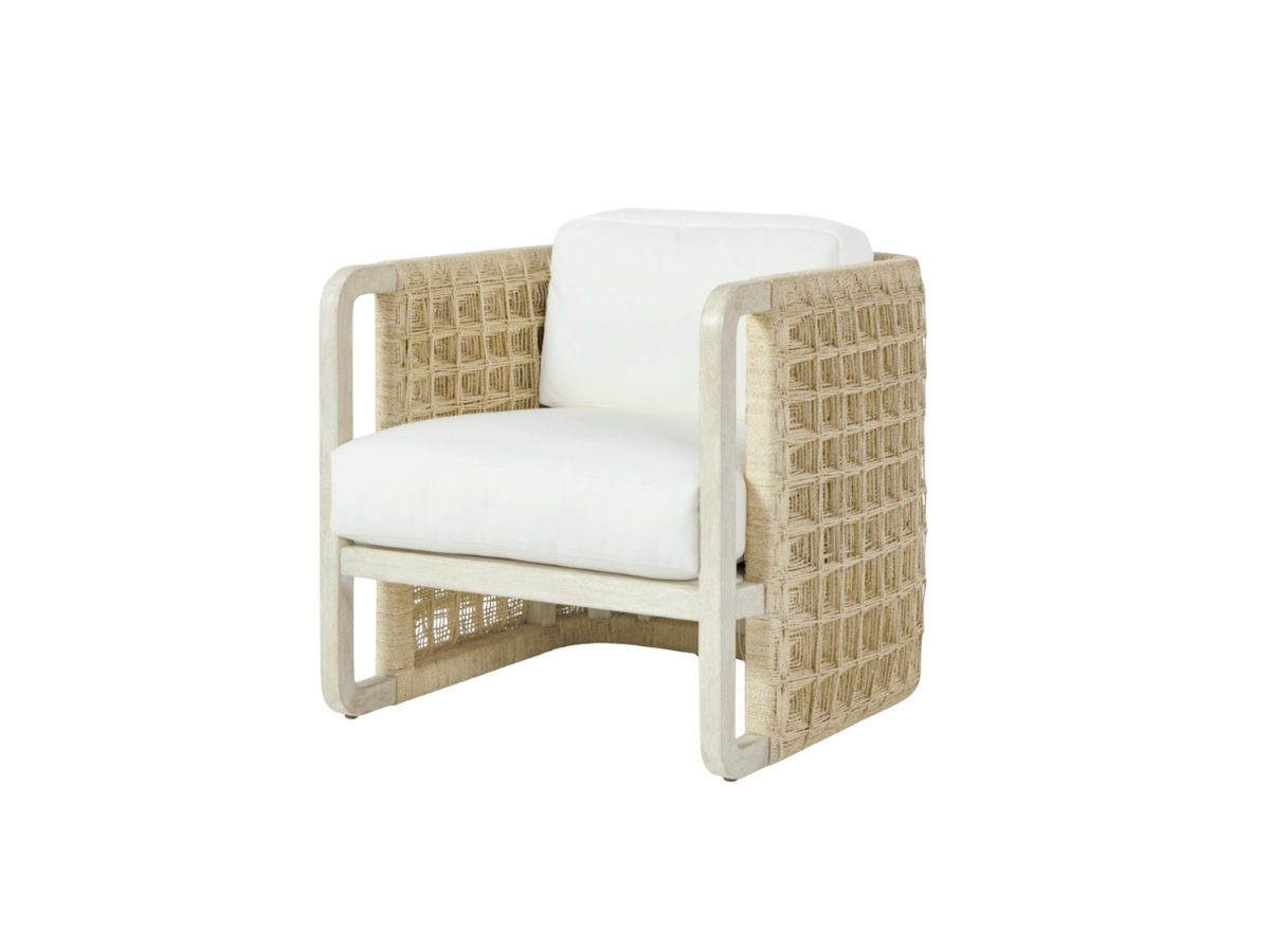 Damien Lounge Chair, Natural