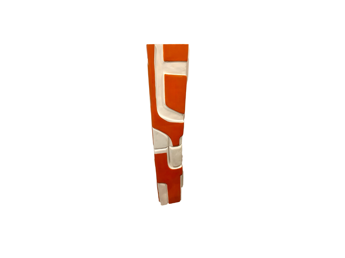 Nathalie Naylor's  Wooden Sculpture "Totem 1"