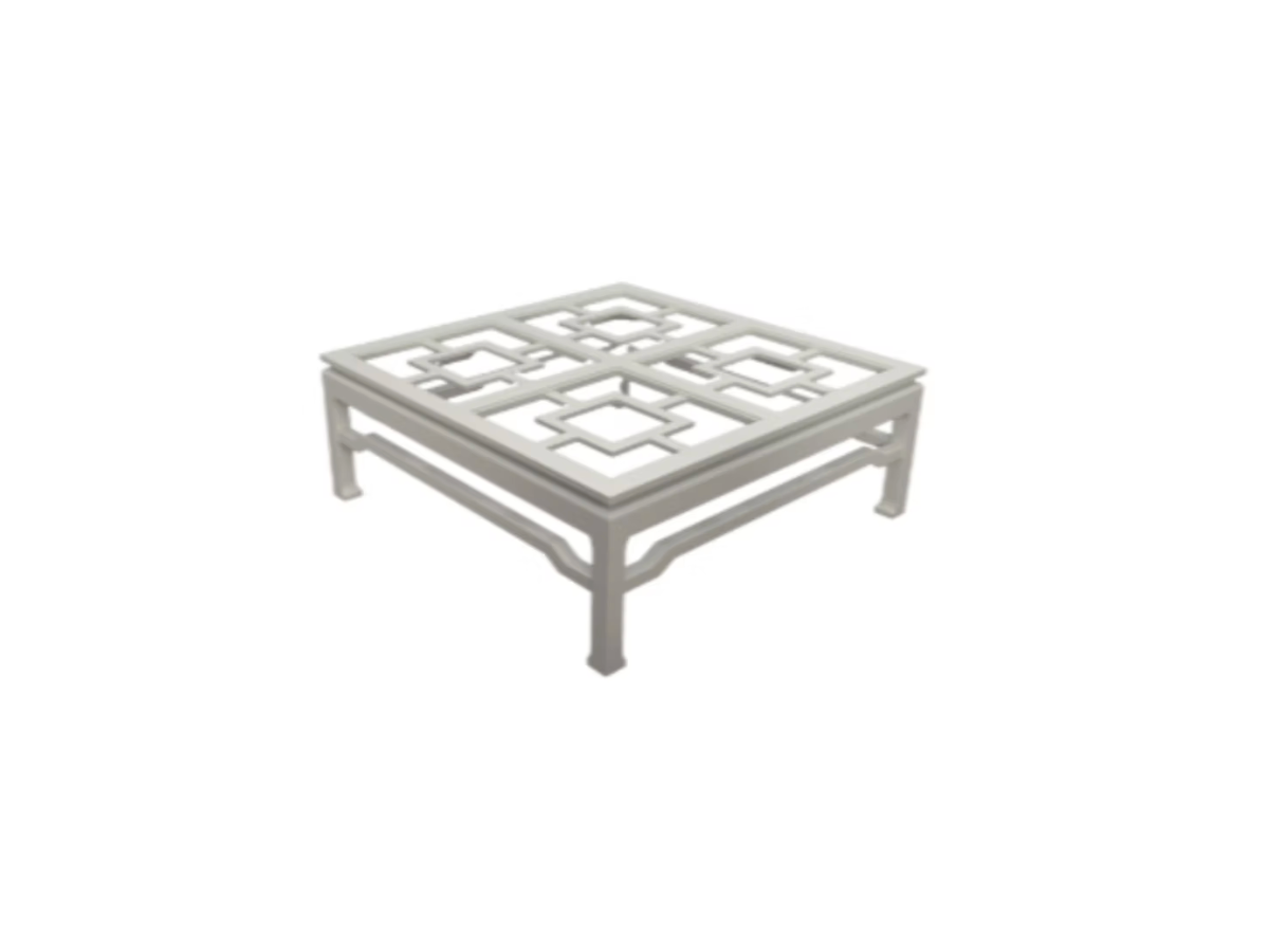 Chippendale Coffee Table | Large Square