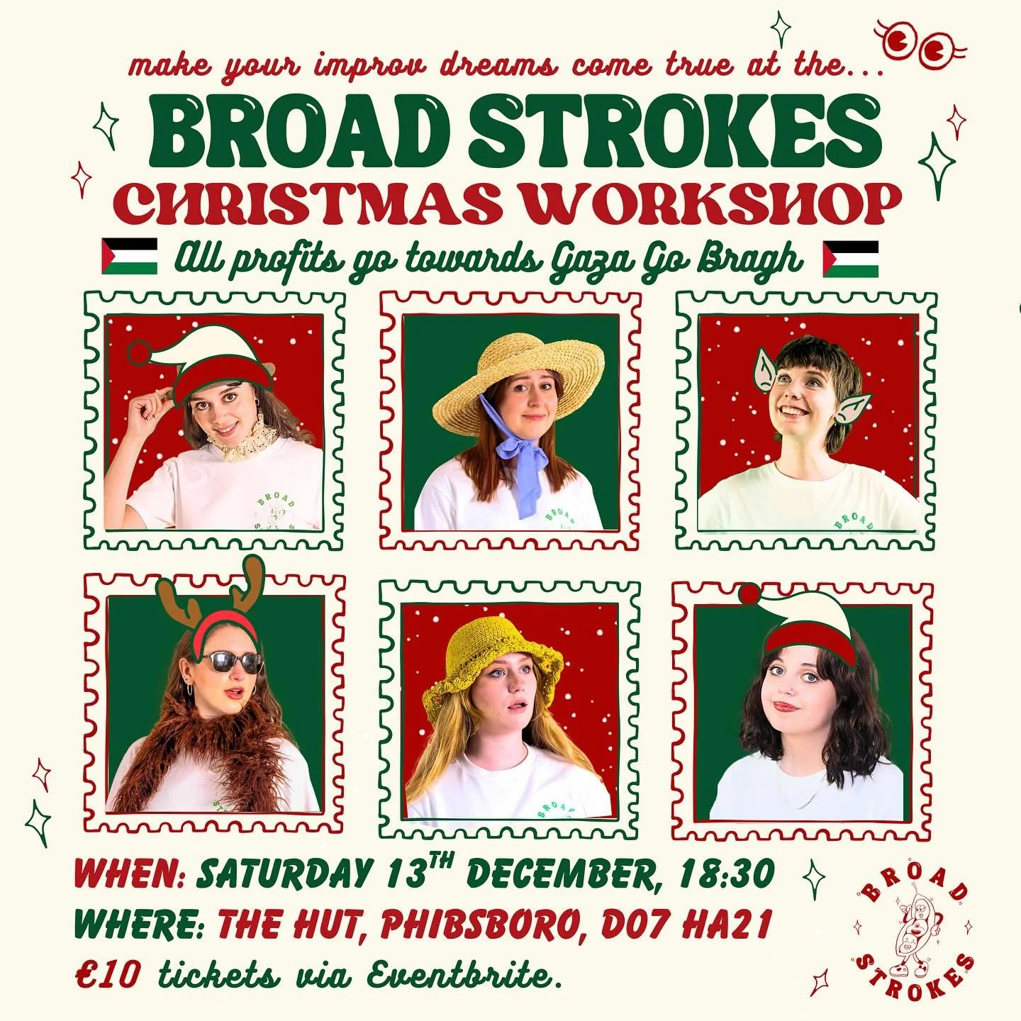 🎄YOUR CHRISTMAS WISH HAS BEEN GRANTED🎄

That&rsquo;s right folks! 😃 On Saturday 13th December we are hosting our first EVER improv workshop, and this one is for a very special cause ❤️ We&rsquo;ll be teaching you our favourite improv games and the