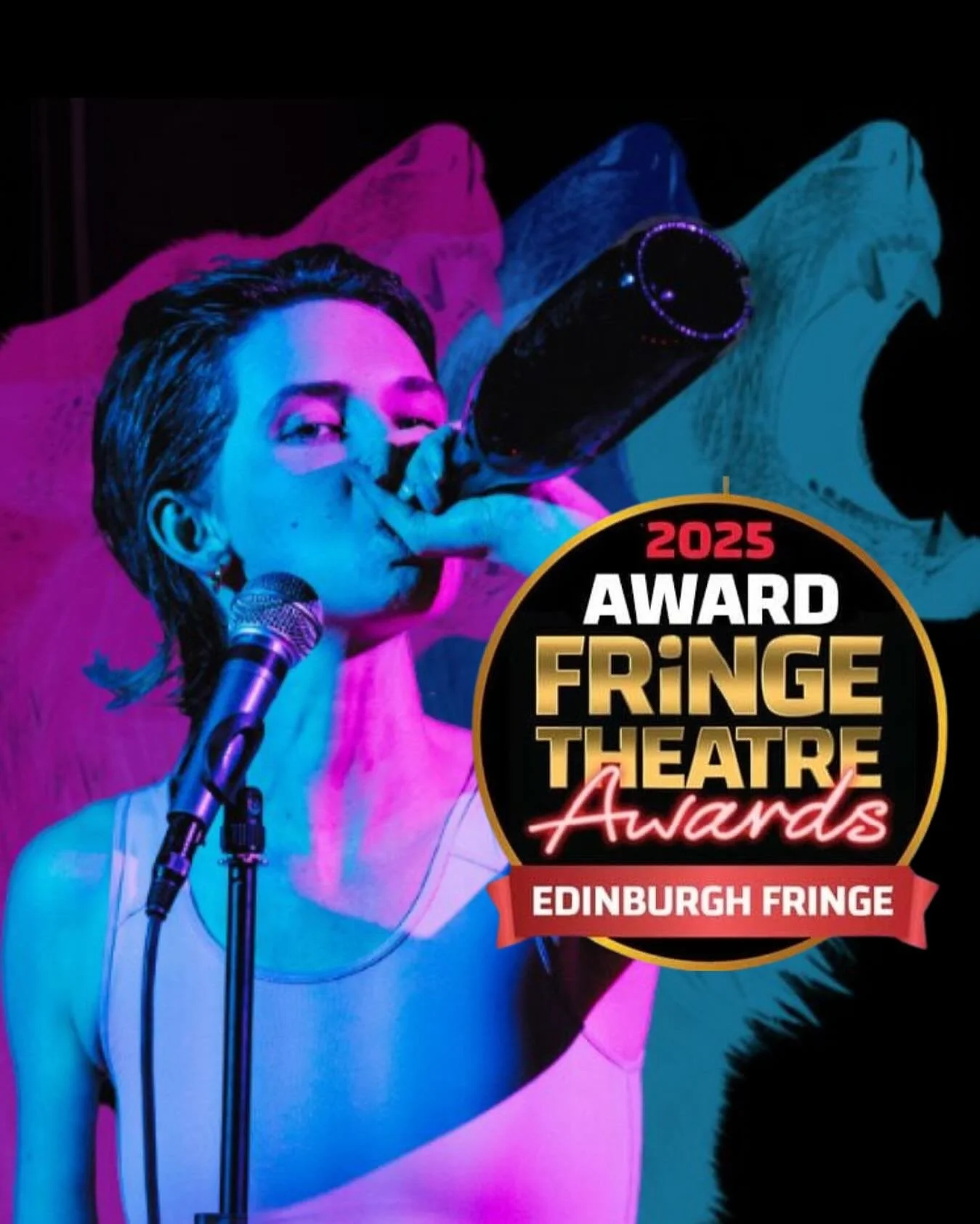 🌟 BITCH wins a Fringe Theatre Award 🌟
Thank you to @fringetheatreawards

🐺 Don&rsquo;t miss your chance to see BITCH @edfringe before it finishes up in THREE days

Get your tickets now and see this ⭐️⭐️⭐️⭐️⭐️ &ldquo;all important and empowering&rd