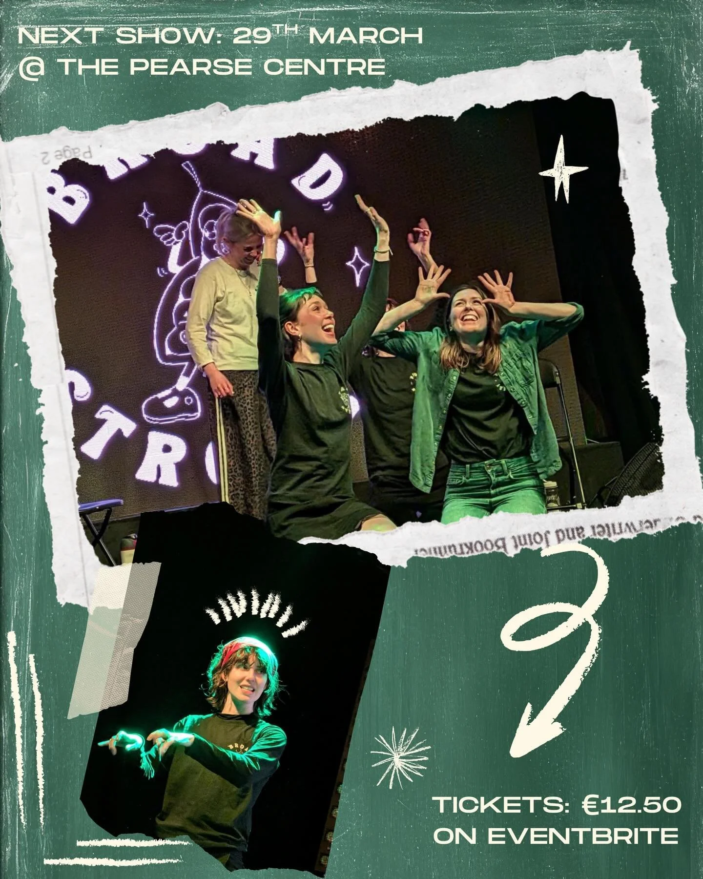 ⭐️🎂THAT&rsquo;S RIGHT FOLKS🎂⭐️

Join us THIS SUNDAY at the PEARSE CENTRE for our FOURTH BIRTHDAY SHOW, where we&rsquo;ll be taking you guys BACK TO SCHOOL (sorry for shouting) 📚🗣️

We&rsquo;ll be performing an entirely improvised first-day-at-sch