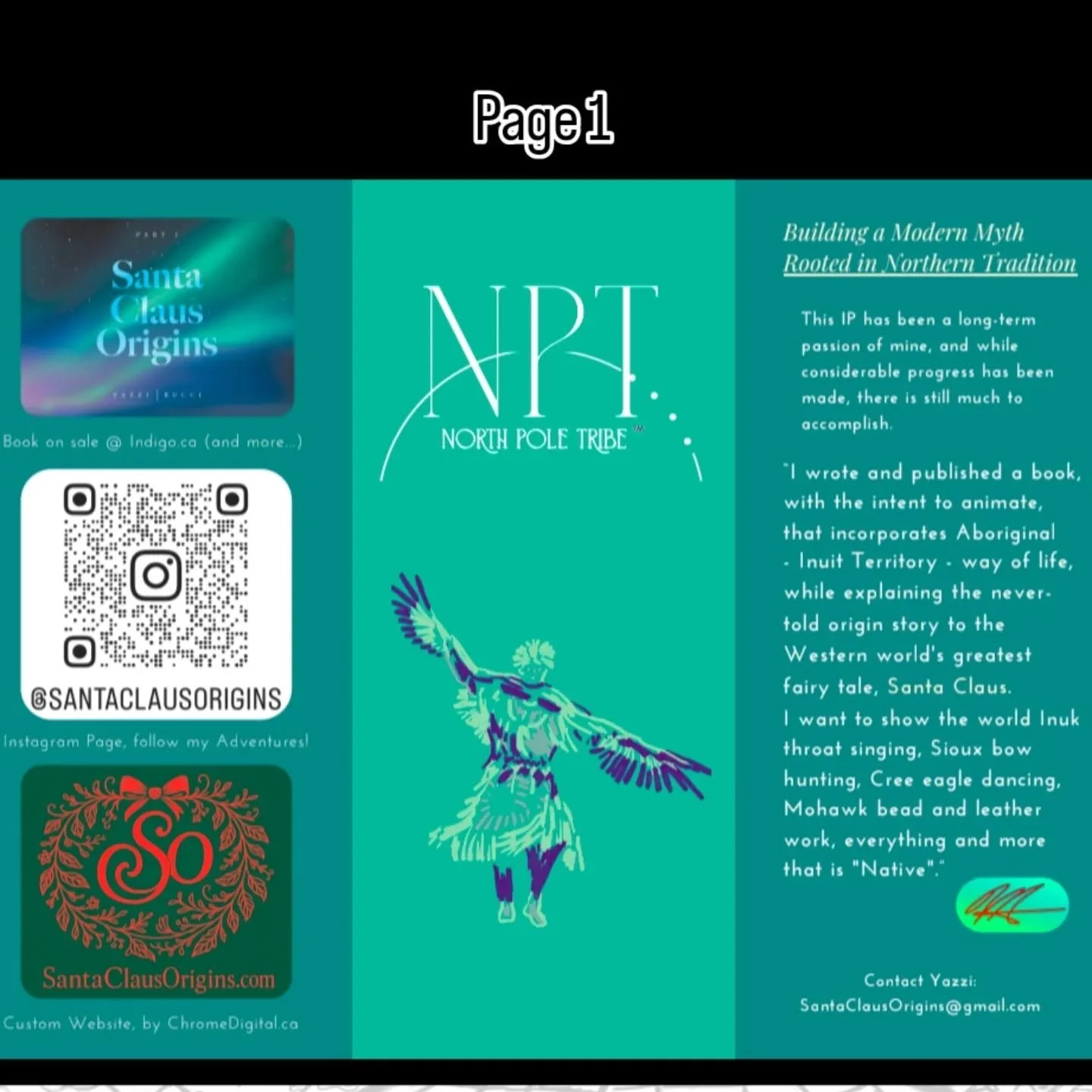 #santaclausorigins #marketing #brochure