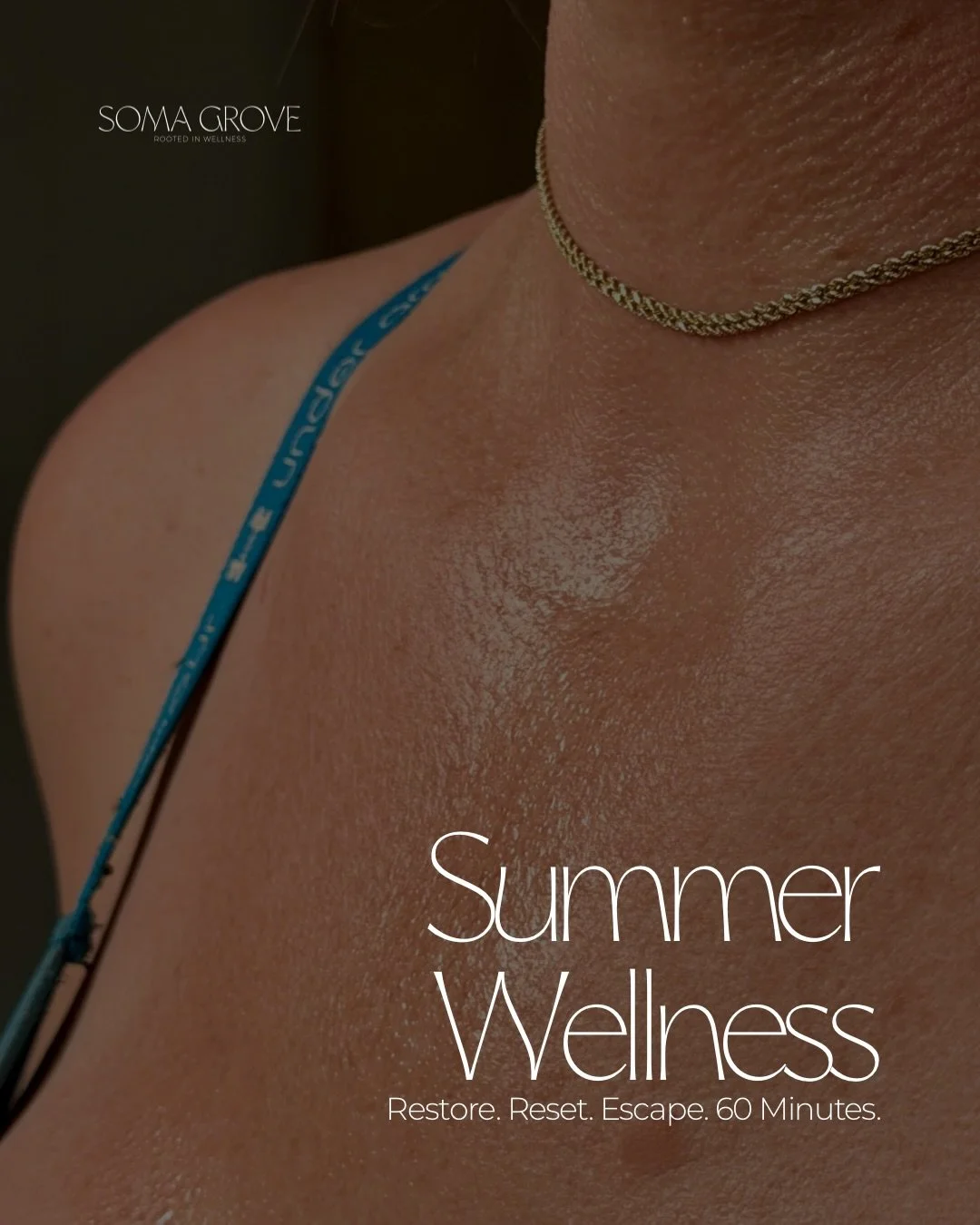 Summer has a way of wearing you down. We have a way of building you back up.

Soma Grove will be open all summer long. Remember, the sauna is worth it even when it&rsquo;s hot outside. Infrared heat is different. It heals from the inside out. Red lig