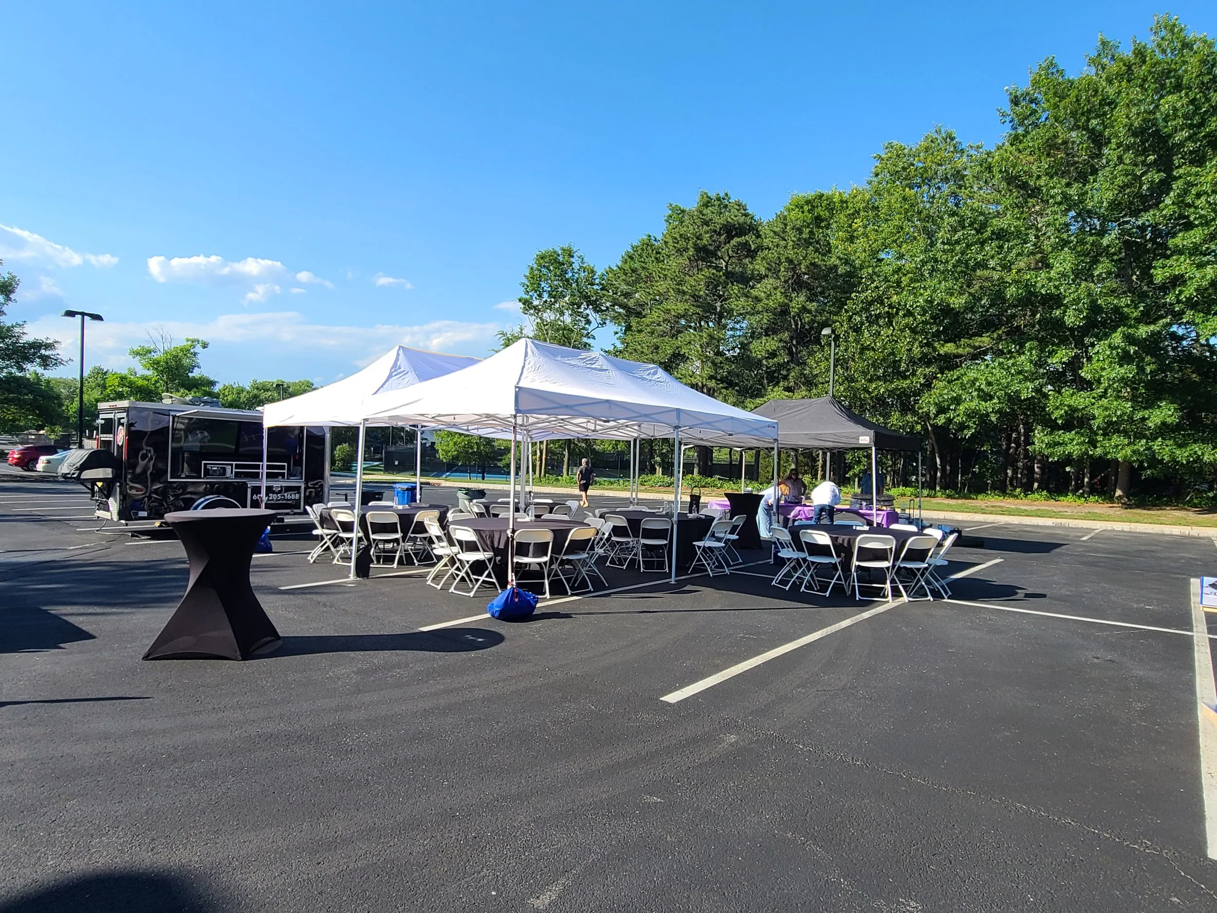 Mobile Golf Simulator - Paramount Escape's Men's Golf and Cigar Event