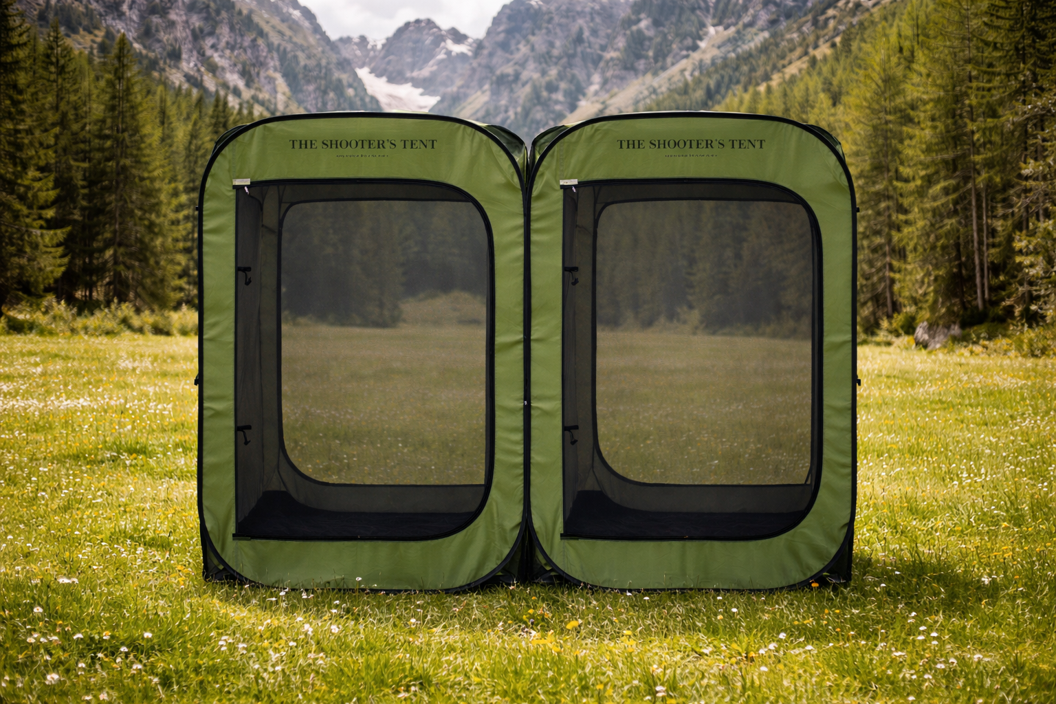 Pair of Genesis Shooter's Tents