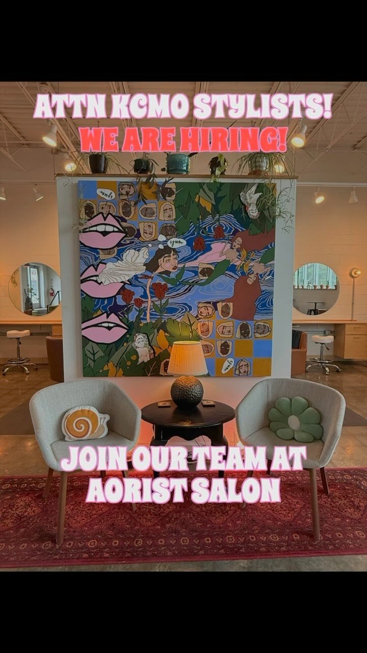 ATTN Kansas City Stylists and Hair professionals - We are hiring! Click the application link in our bio or email us at info@aoriststudios.com to get the process started. We can’t wait to hear from you! 🌹✨
#kansascity #kcmo #hair #hairstylist