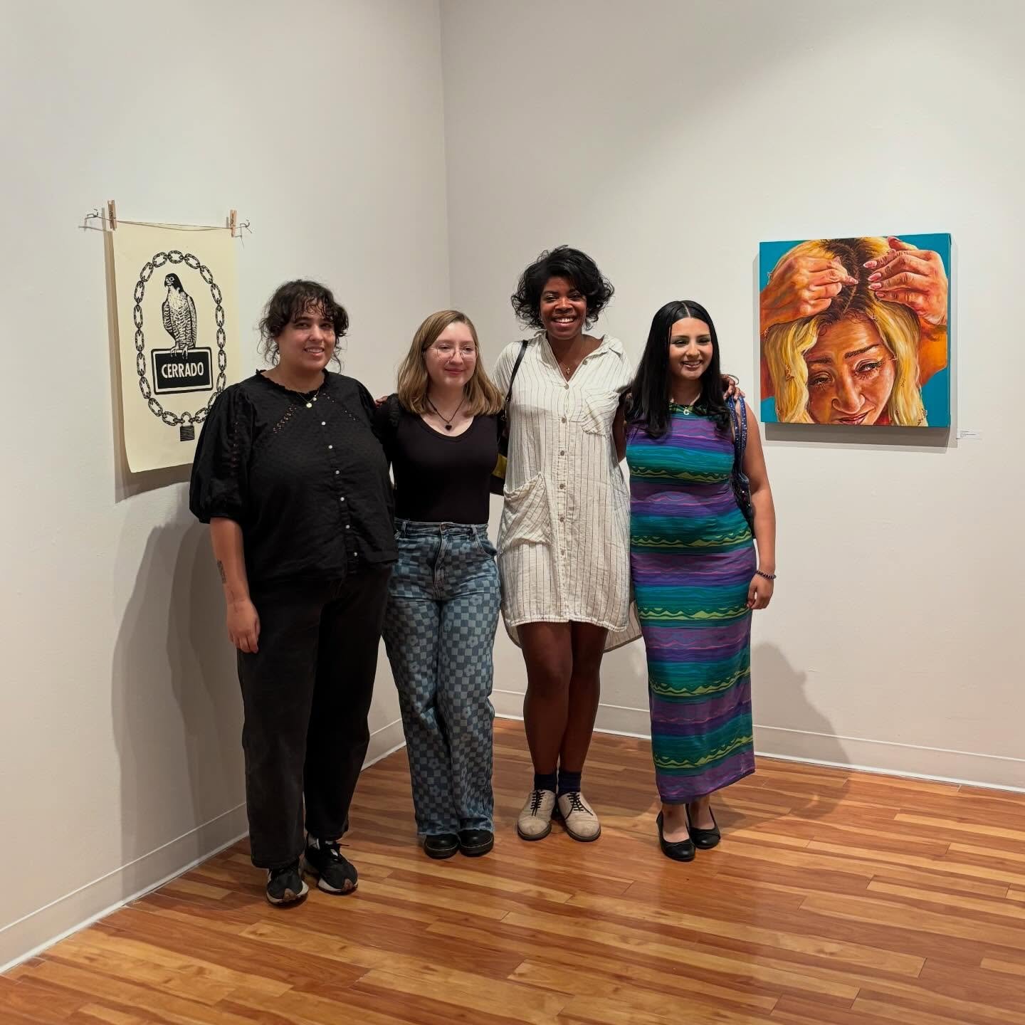 Thank you so much for attending the reception to &ldquo;The Shelf Within Her&rdquo;. 

It was a really special evening with many new and familiar faces.

We are having artist talks TOMORROW at Buho at 6:30 to 7:30pm. Please consider stopping by!

📸 