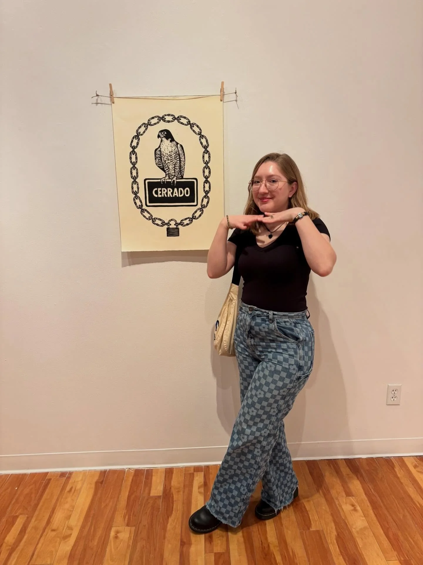 Michel Flores Taviz&oacute;n (@michel.flores.tavizon ) was working on a new series of prints while in residence!

#art #printmaking #contemporaryart #rgv #brownsville