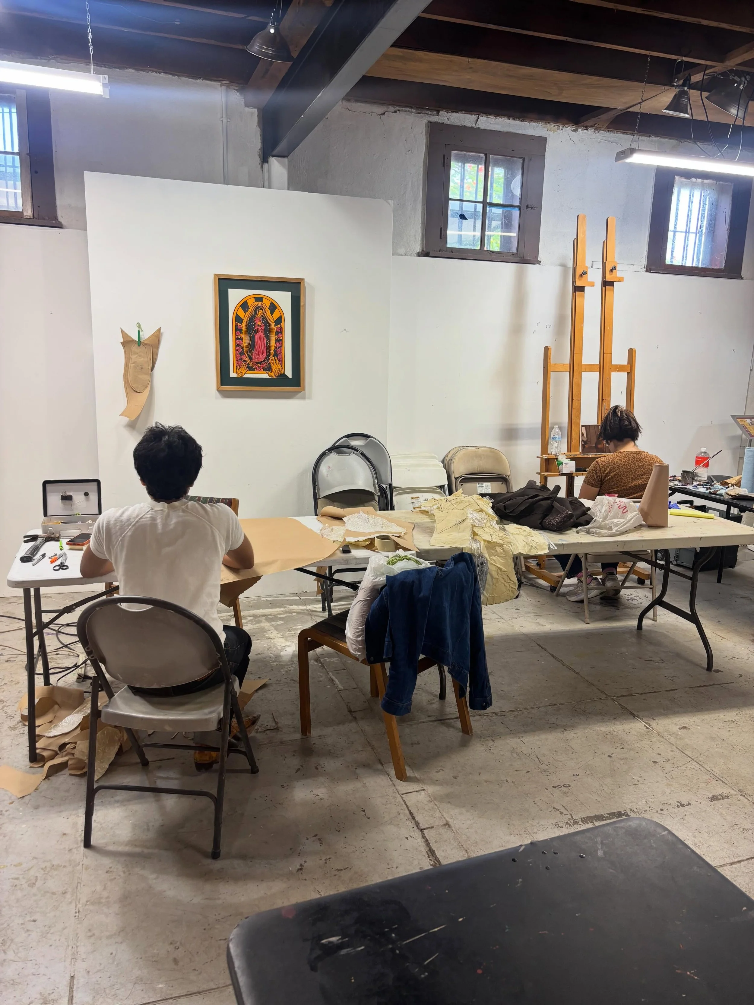 First day at the residency!

#artresidency #artstudio #artopportunity