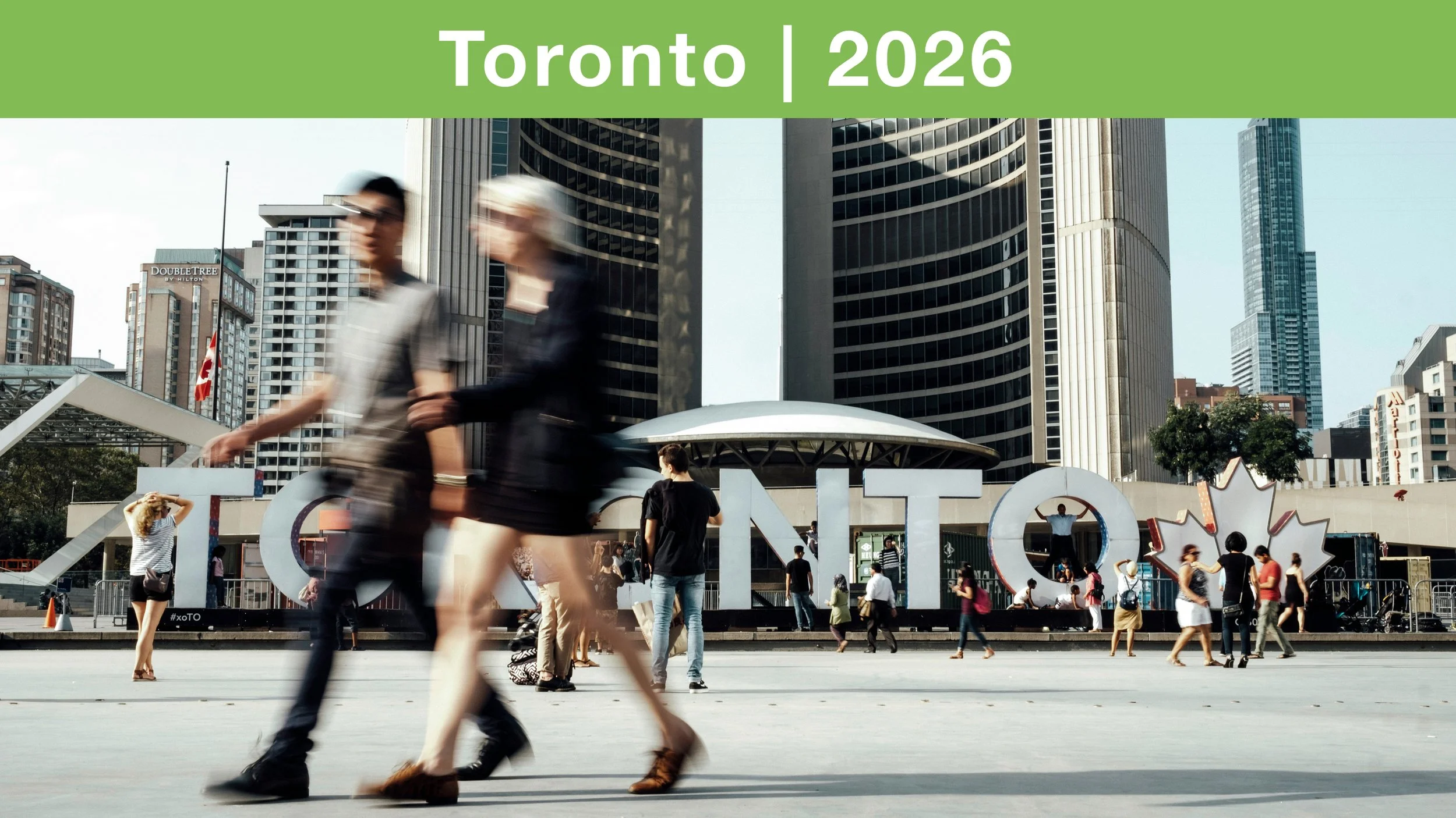people walking in toronto 2026