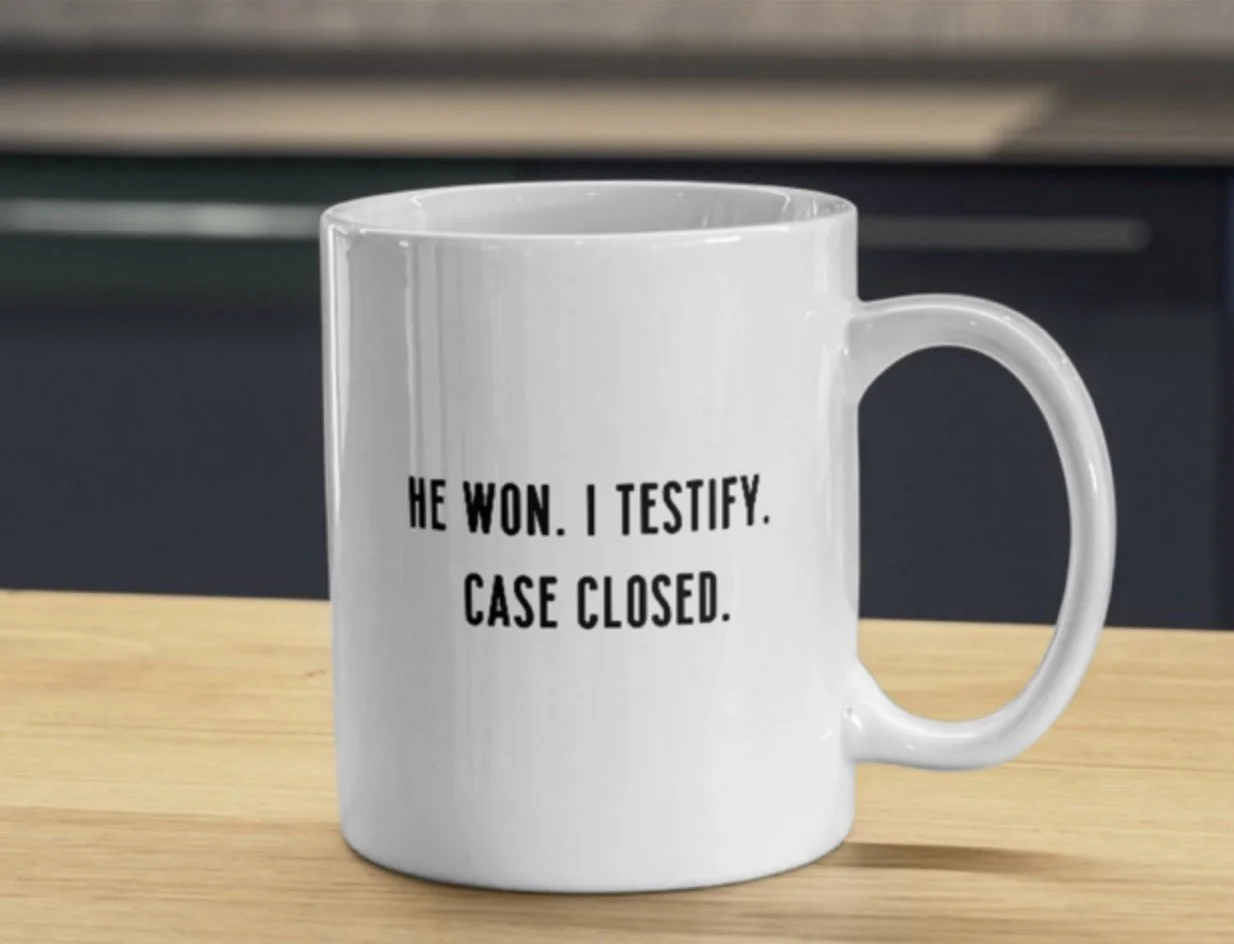 He Won. I Testify. Case Closed