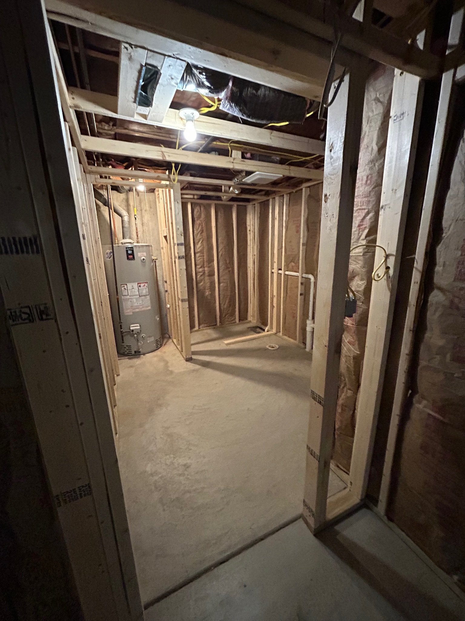 CinCity Remodeling: Delhi, OH Basement Remodel (During Renovation Image 4)