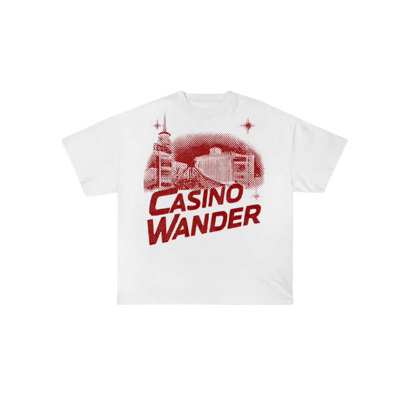 Casino Wander Tee - Blanc