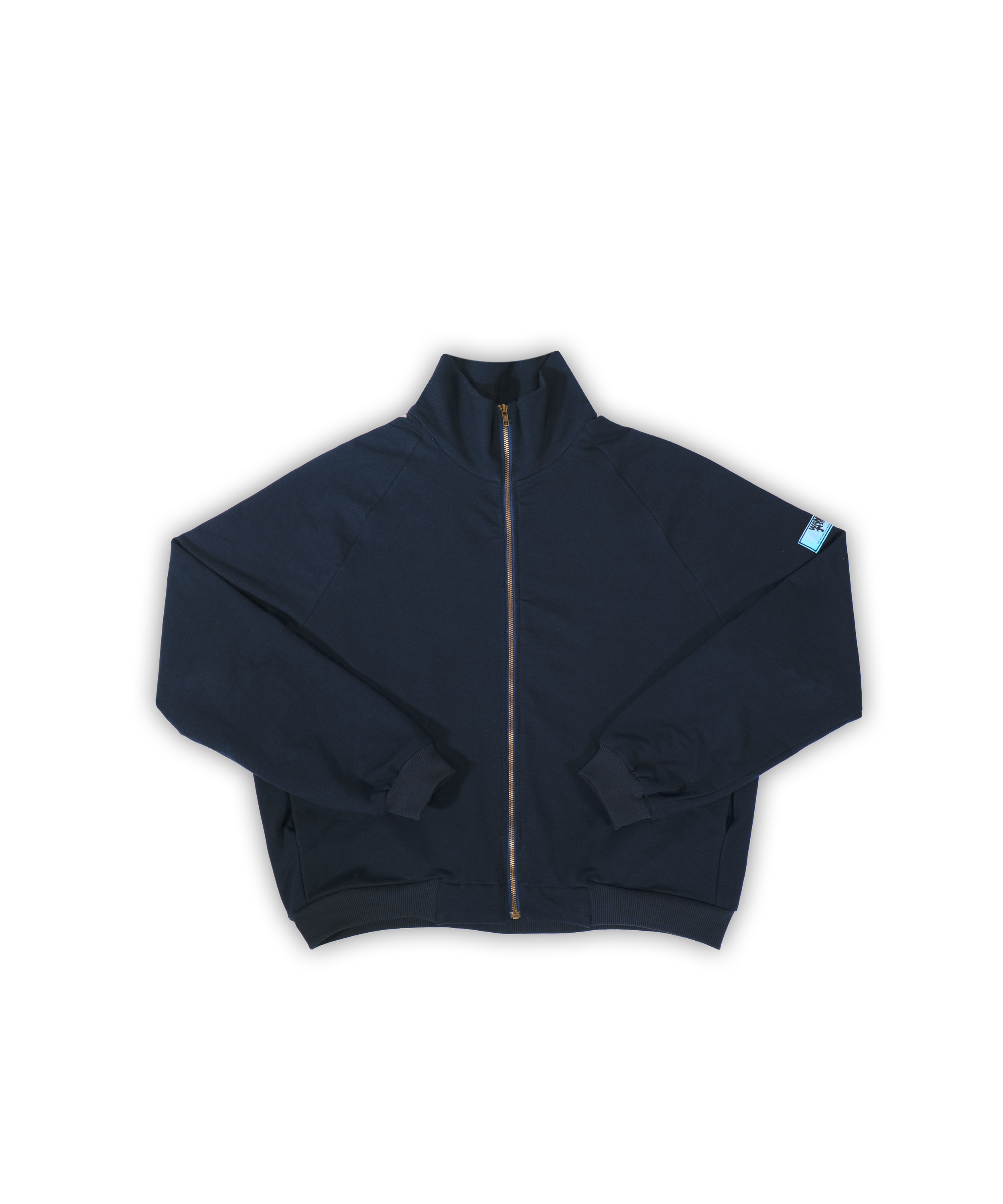 Sweat Zip-up - Bleu Marine