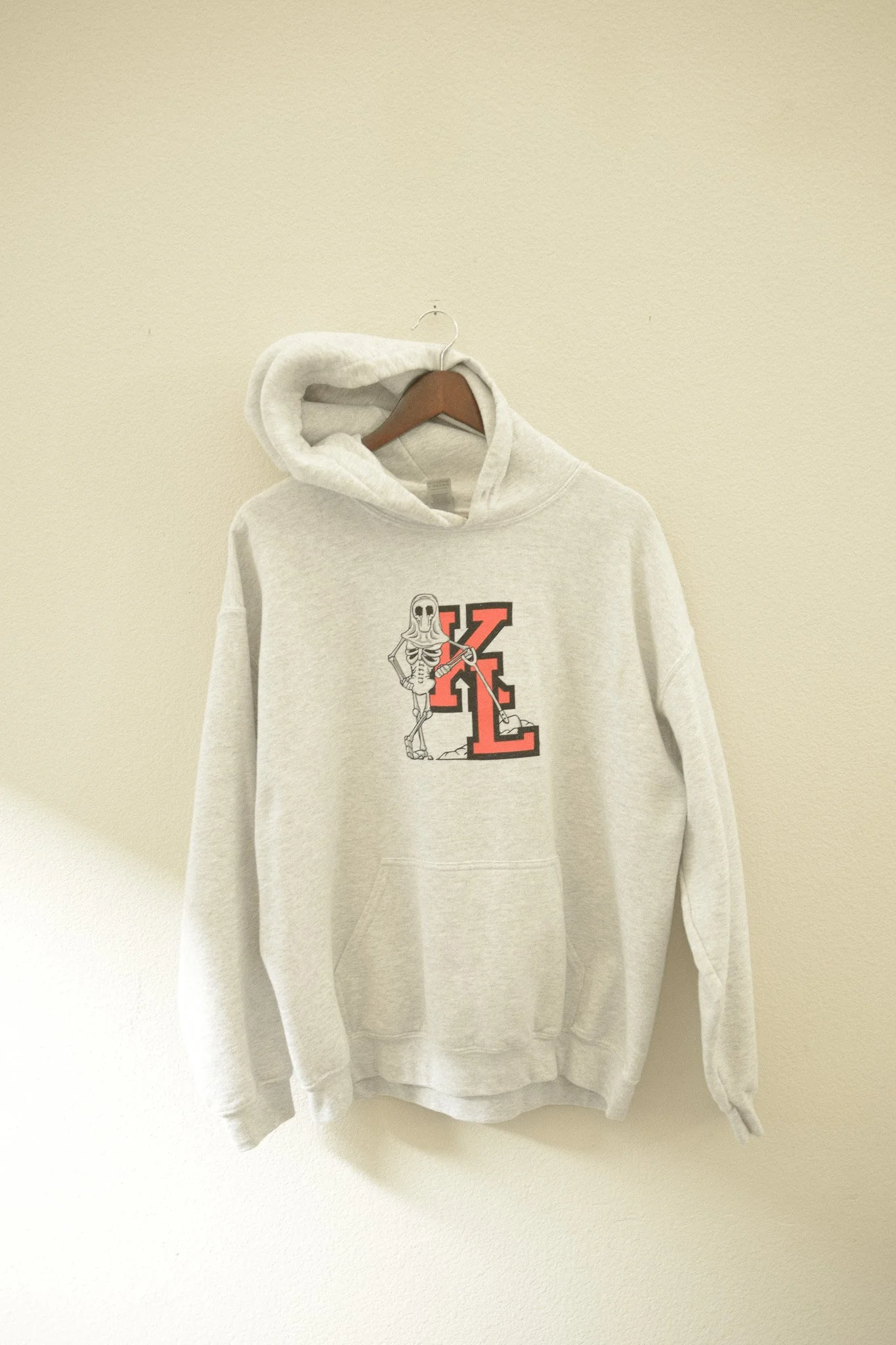 Knocked Loose Skeleton - Grey Hoodie