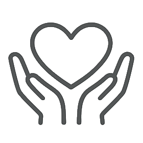 Elämän loppuvaiheen tuen ikoni