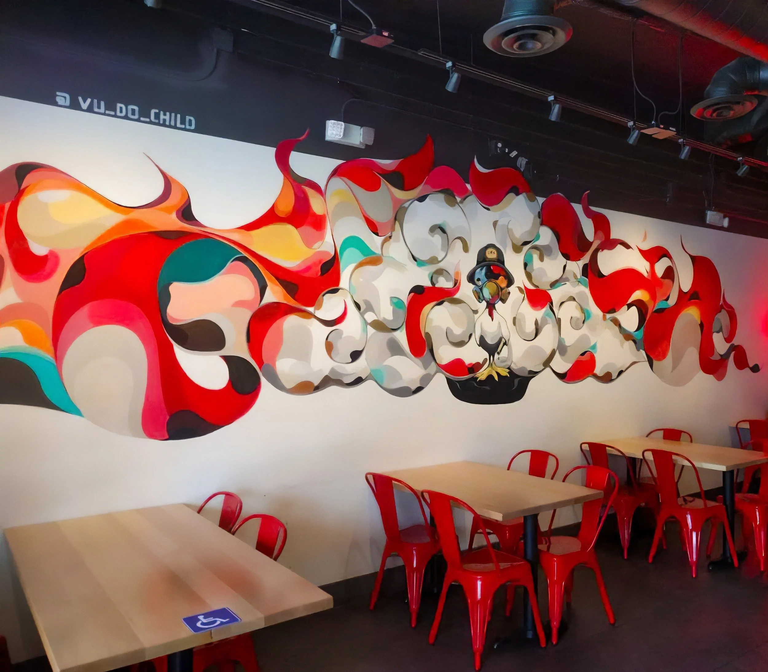 Main Chick Mural - Woodland Hills, CA