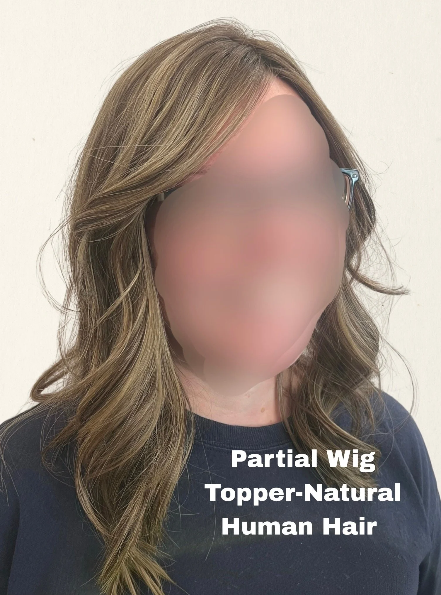 Partial Wig Topper Service Natural Human Hair Ashka Salon