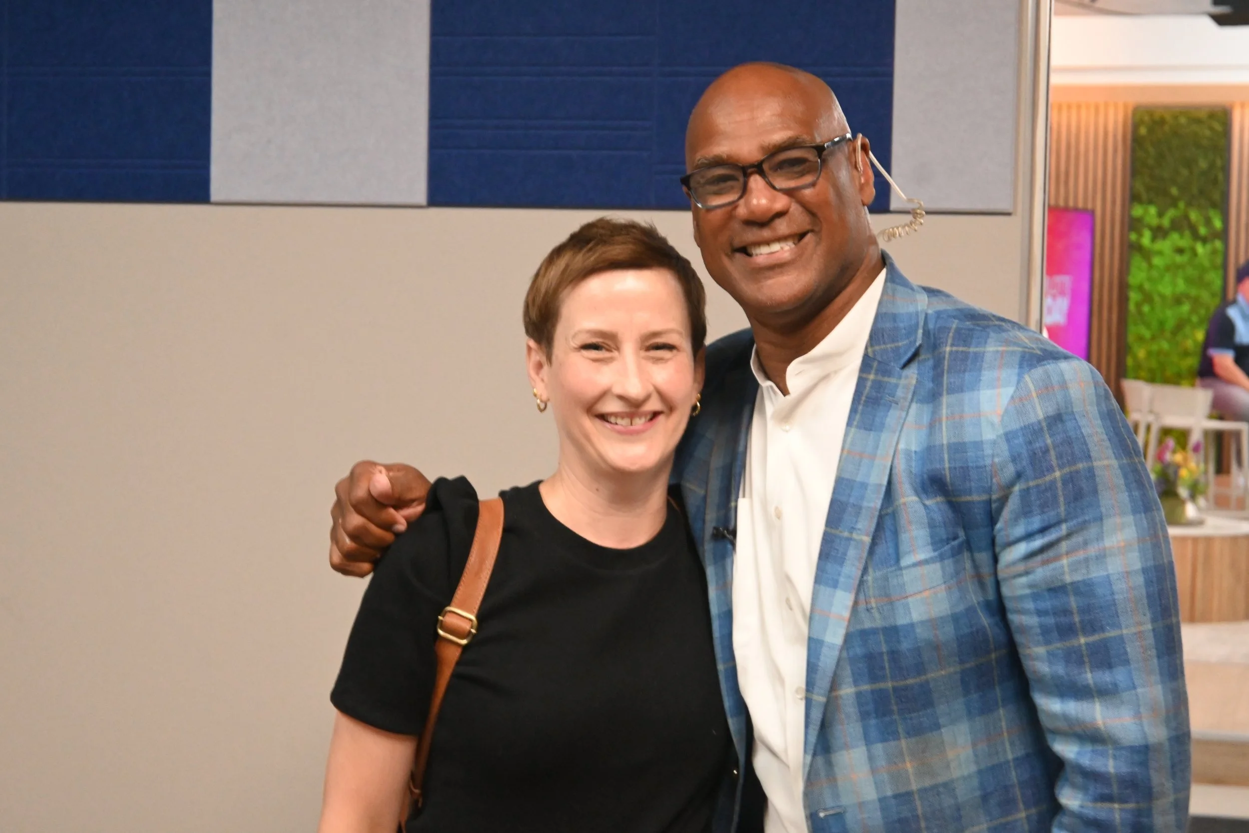 Colleen Nolan and Eugene from Charlotte Today appearance