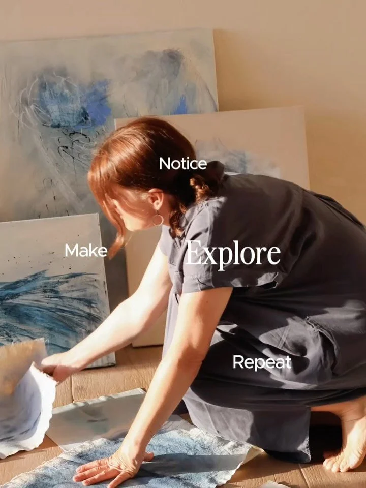 Explore.. Notice. Make. Repeat. 
How the outside finds its way in.

I&rsquo;m learning the language of the Atlantic through looking, walking, sketching and making. The more I make, the more I seem to notice.

Look up and hold your gaze a little longe