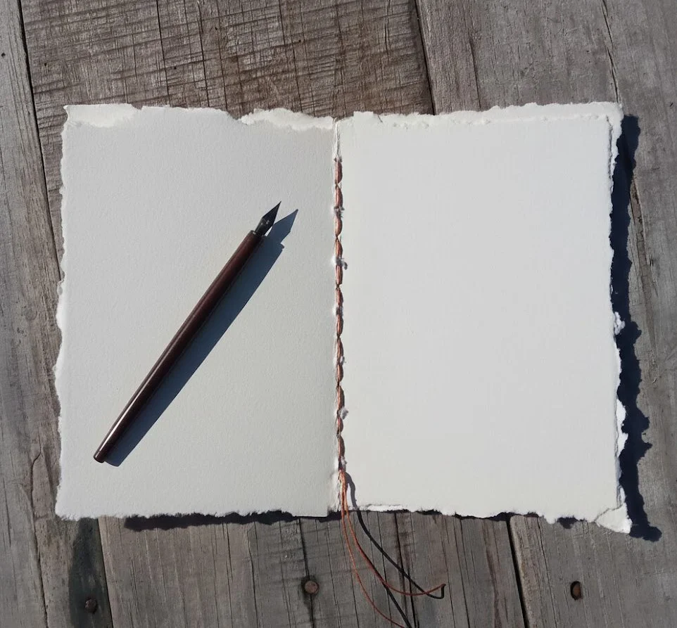 handbound booklet for poetry by claire gillis.jpg