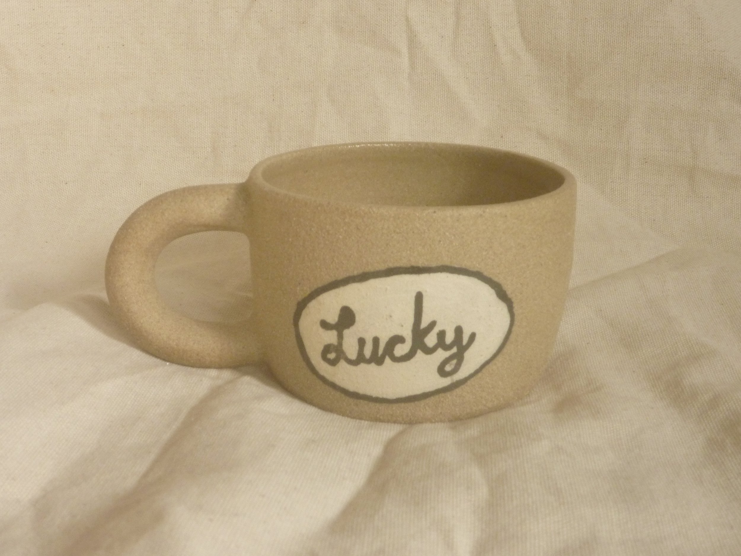 lucky patch mug