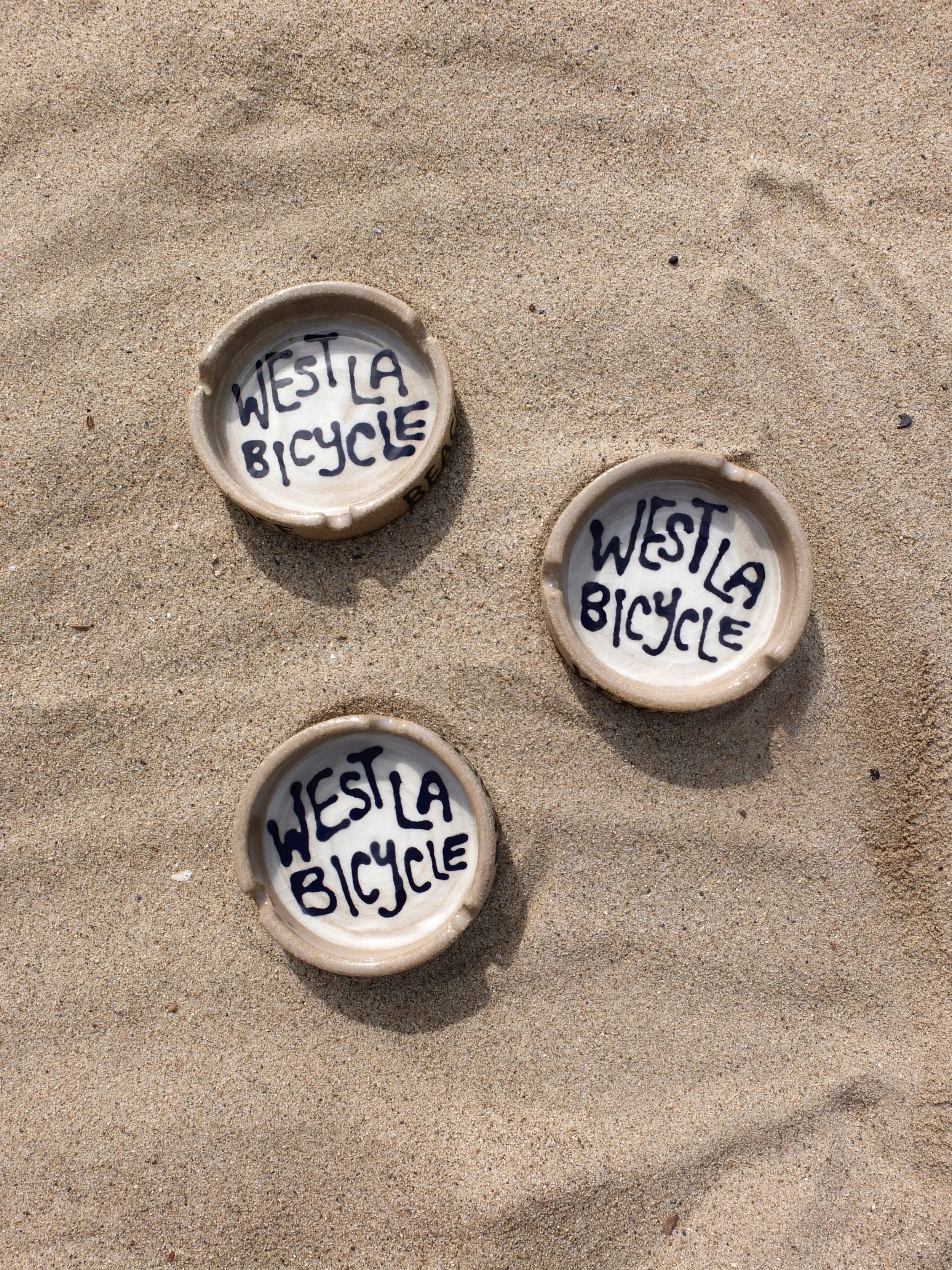 custom ash trays &amp; planters for west LA bicycle shop