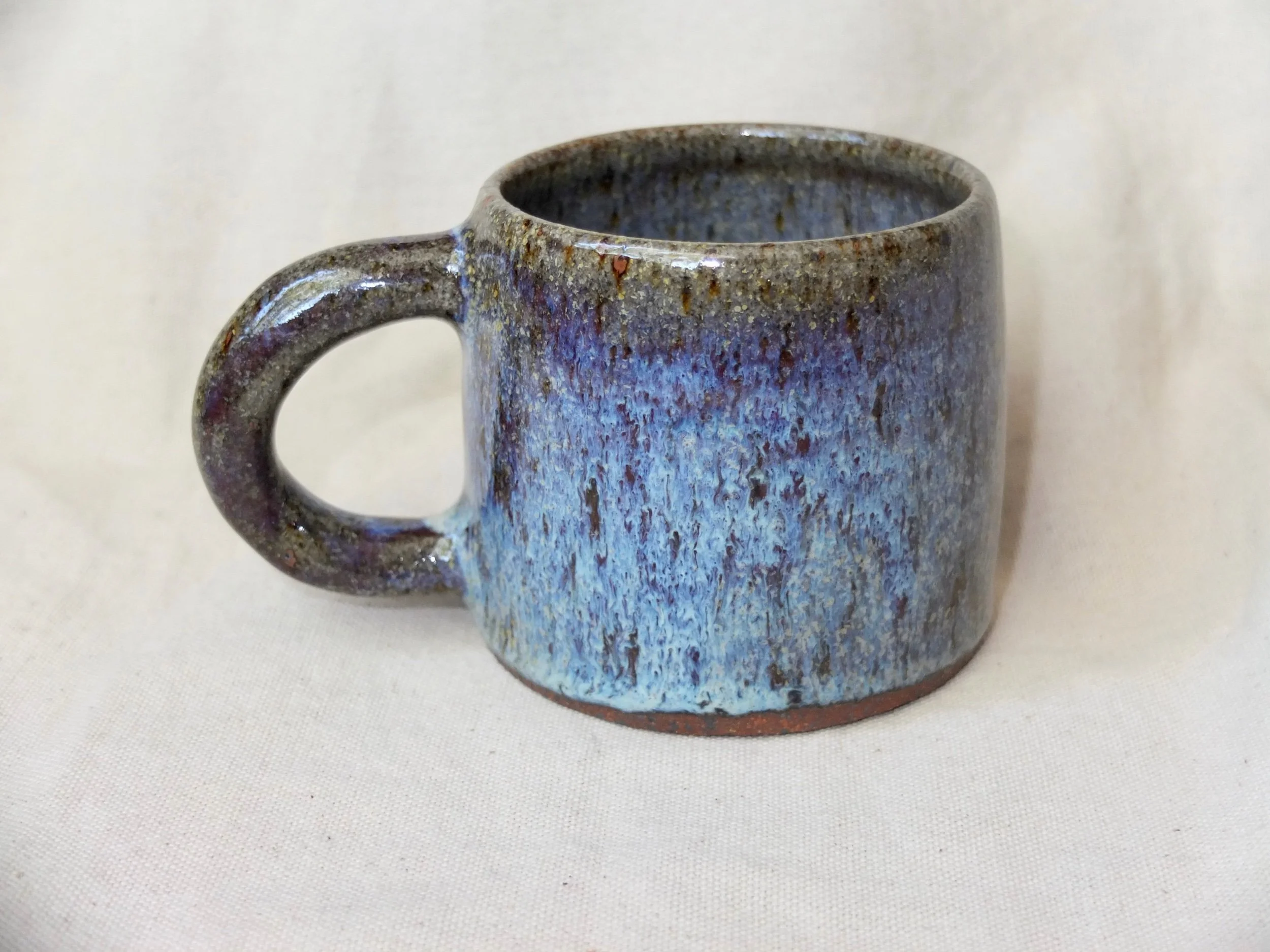 handle mug - oil spill