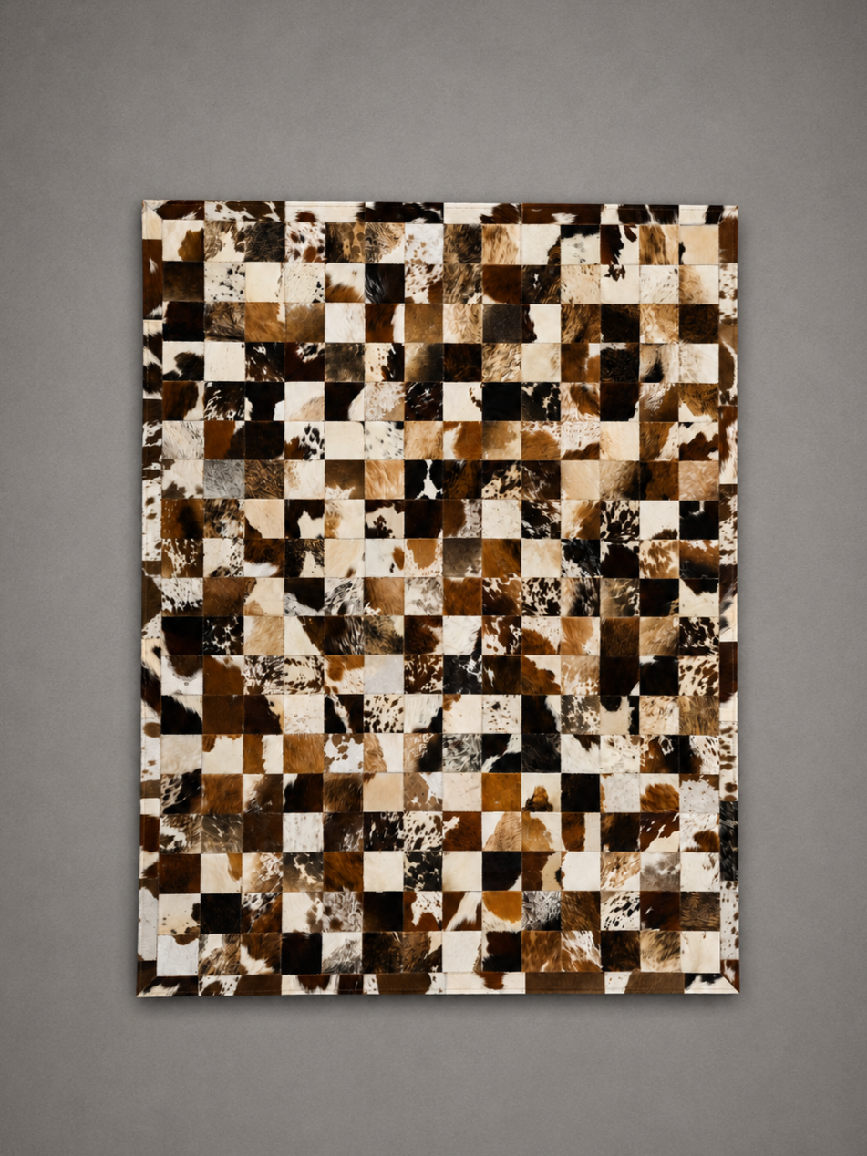 Tapis Patchwork Tricolor