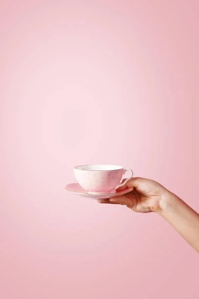 Winter Whites &amp; Tea Stained Nails 