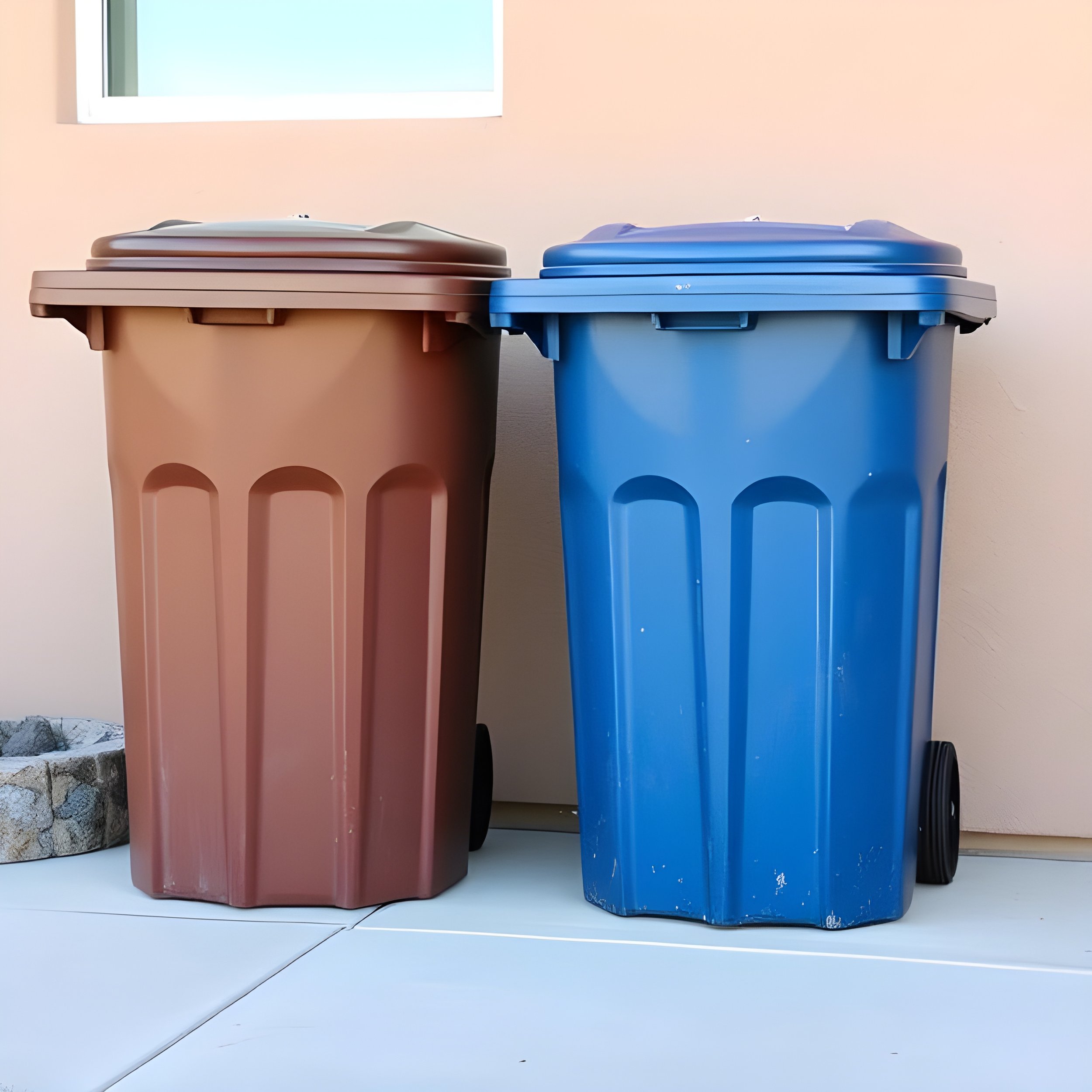 brown and blue trash bin by house 2.jpg