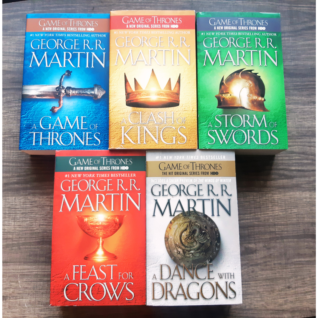A Song of Ice and Fire Full Set of 5 Books (Game of Thrones) by George RR Martin