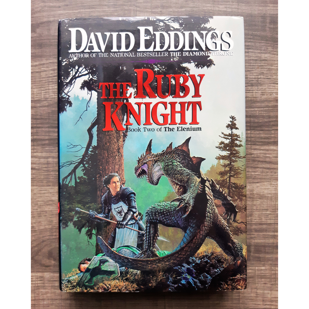 The Ruby Night by David Eddings (Book #2 The Elenium) - First Edition