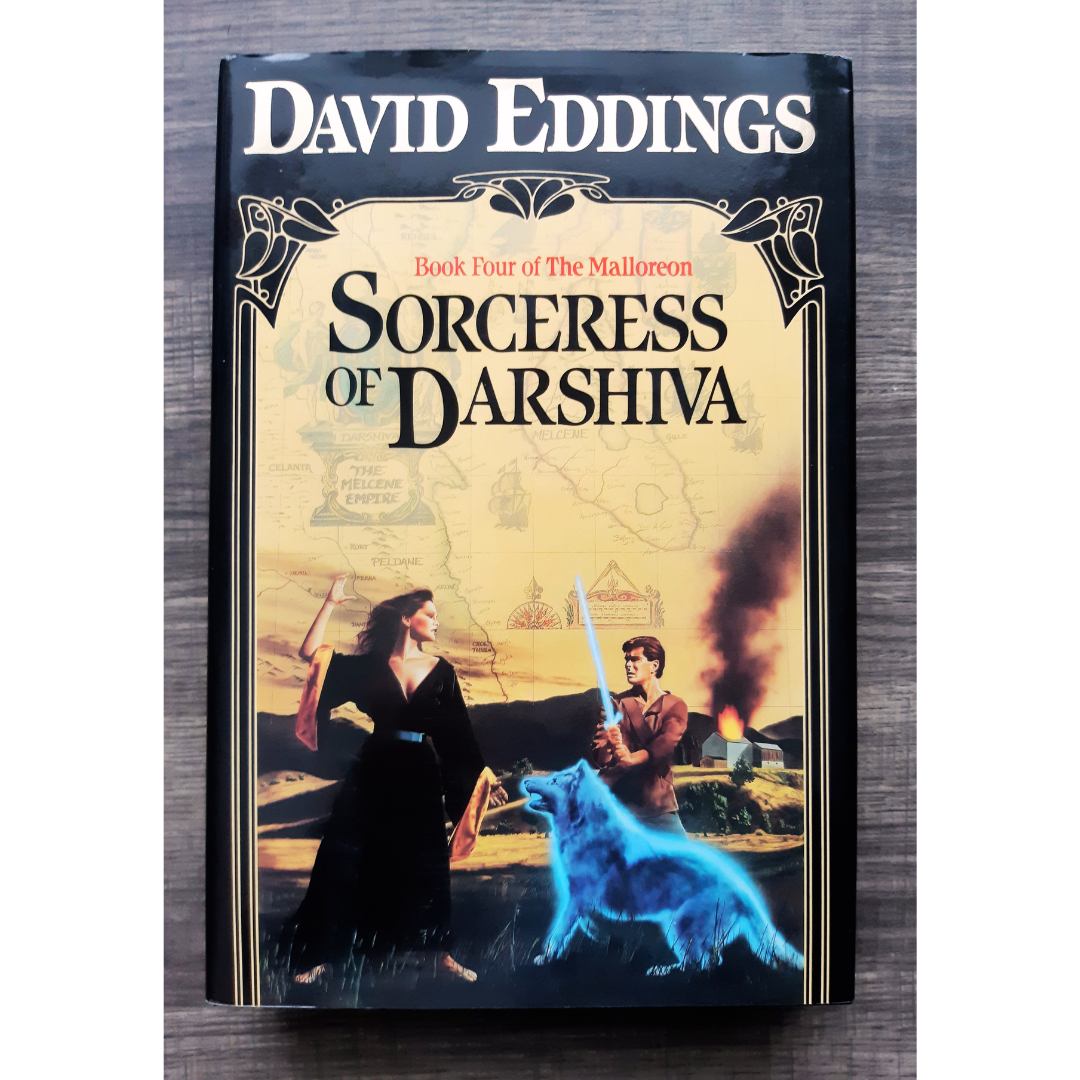 Sorceress of Darshiva by David Eddings (Book #4 The Mallorean) - First Edition