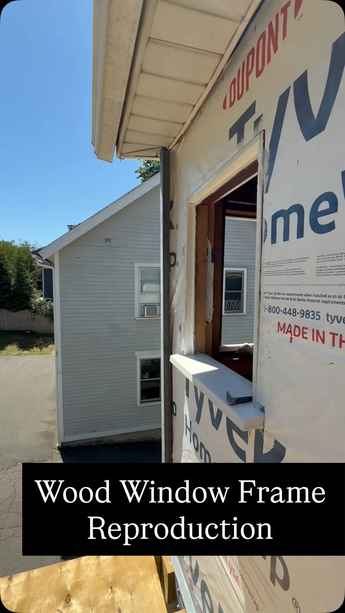 Why it helps to be a woodshop, not just a window shop.
Modern epoxies and fillers can be helpful for weathered/rotted wood, to an extent. Unless it’s an irreplaceable historic piece of material, it can be more cost effective to re-manufacture