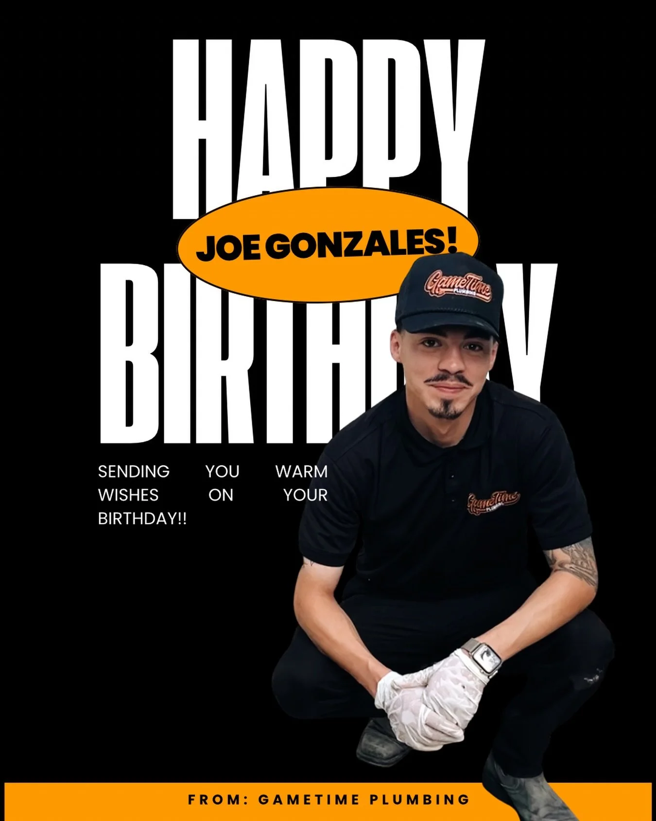 We want to wish a very happy birthday to one of our apprentices, Joe Gonzales! 🎉🎉🎉🎉
You&rsquo;re doing an amazing job and have picked up the trade incredibly fast. We can&rsquo;t wait to see what the next year brings for you!