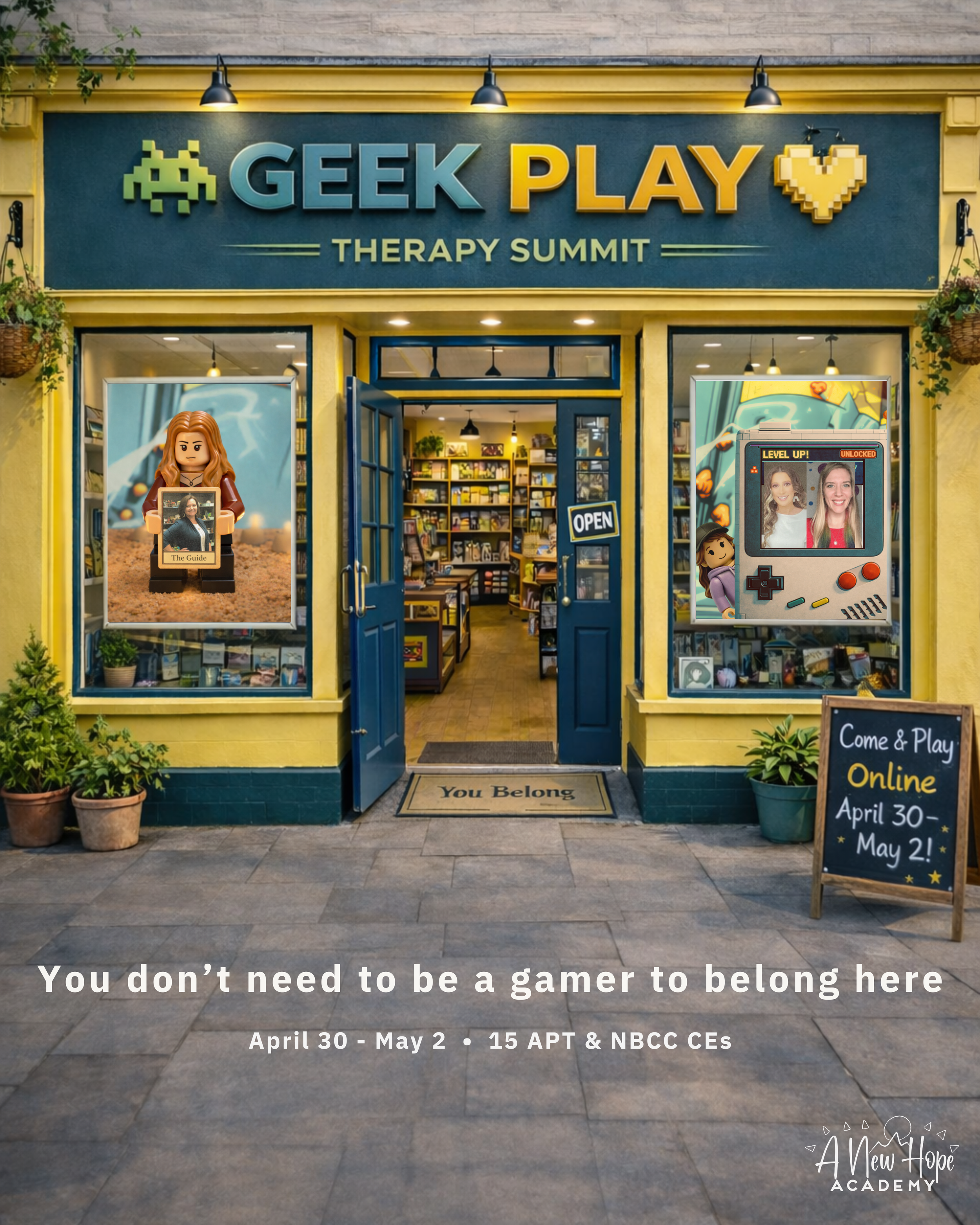 April 30 - May 2 Geek Play Therapy Summit