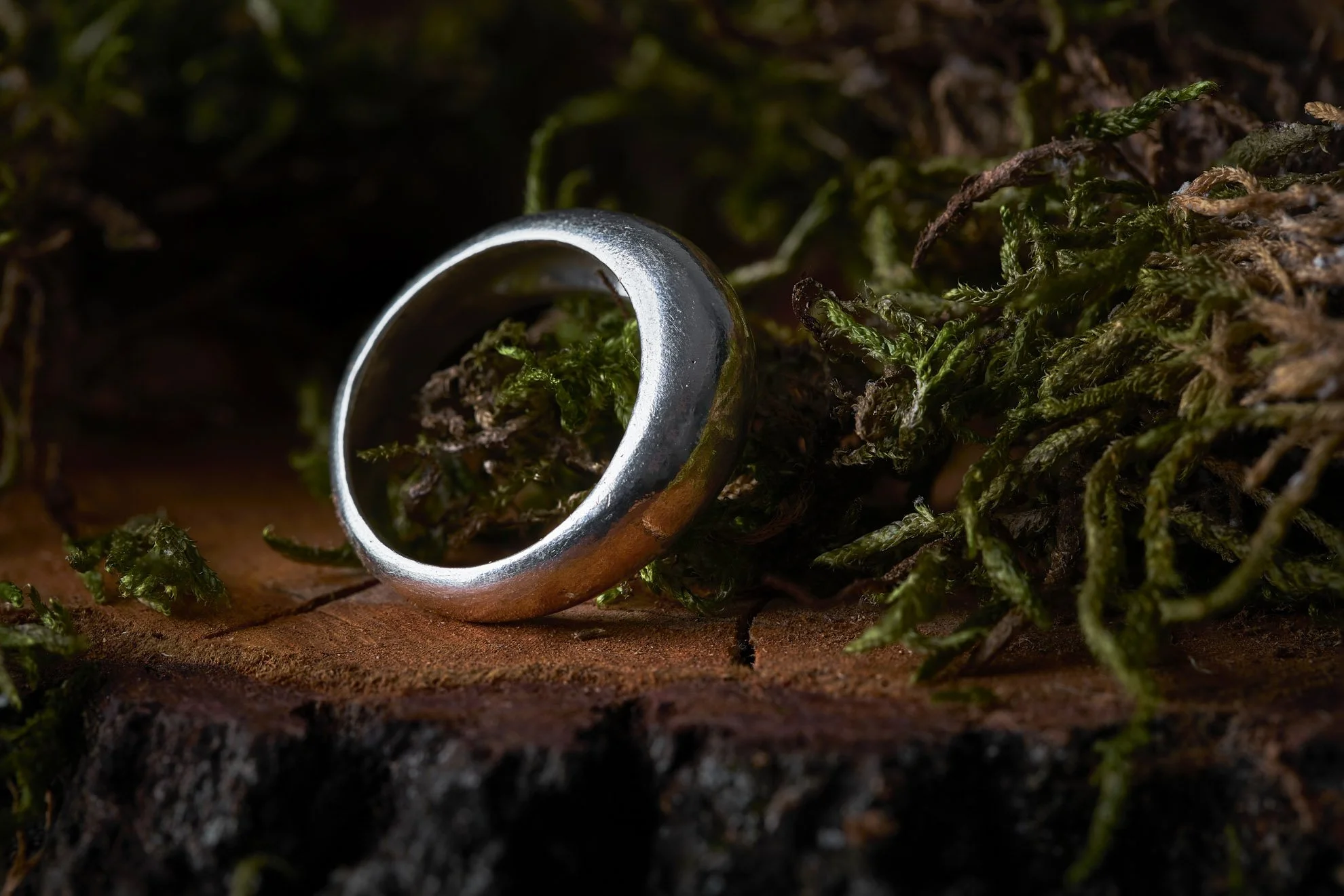 The Chiquita heel. Orange vegan leather strappy heel.