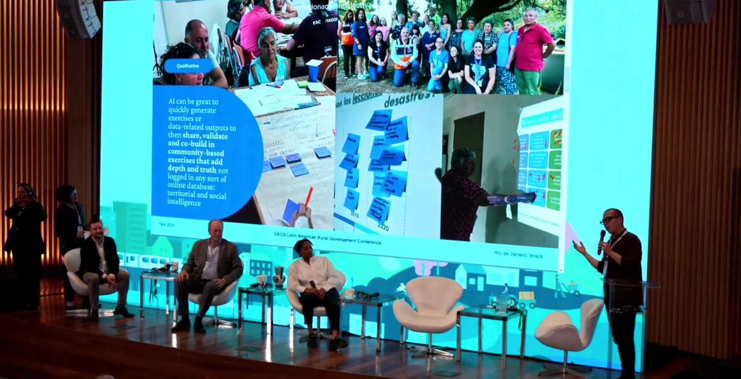 IA y el mundo rural: Expusimos en OECD Latin American Rural Development Conference: Rural-Urban Connections: Pathways to Sustainable Development