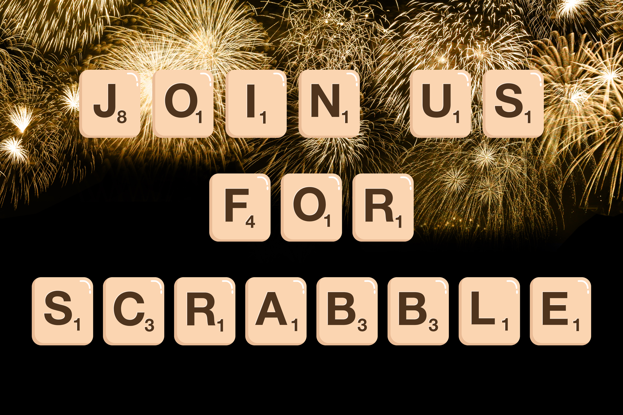 New Year's Scrabble Event