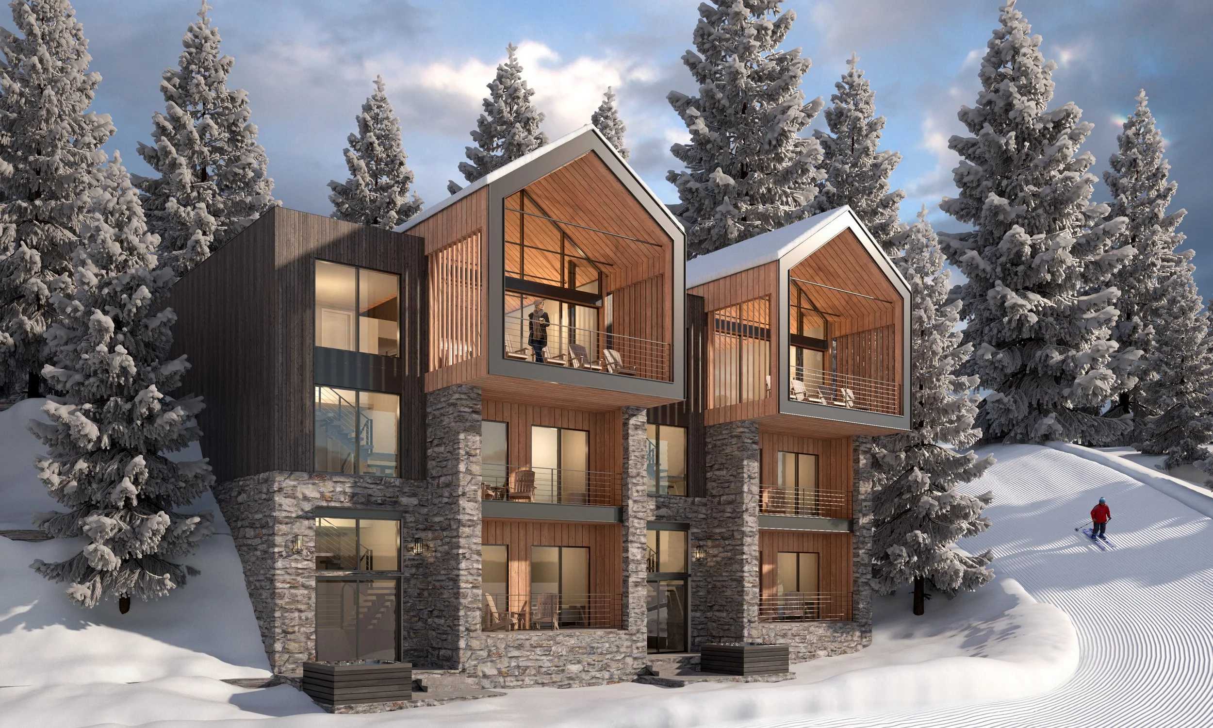 Twin Gables Exterior